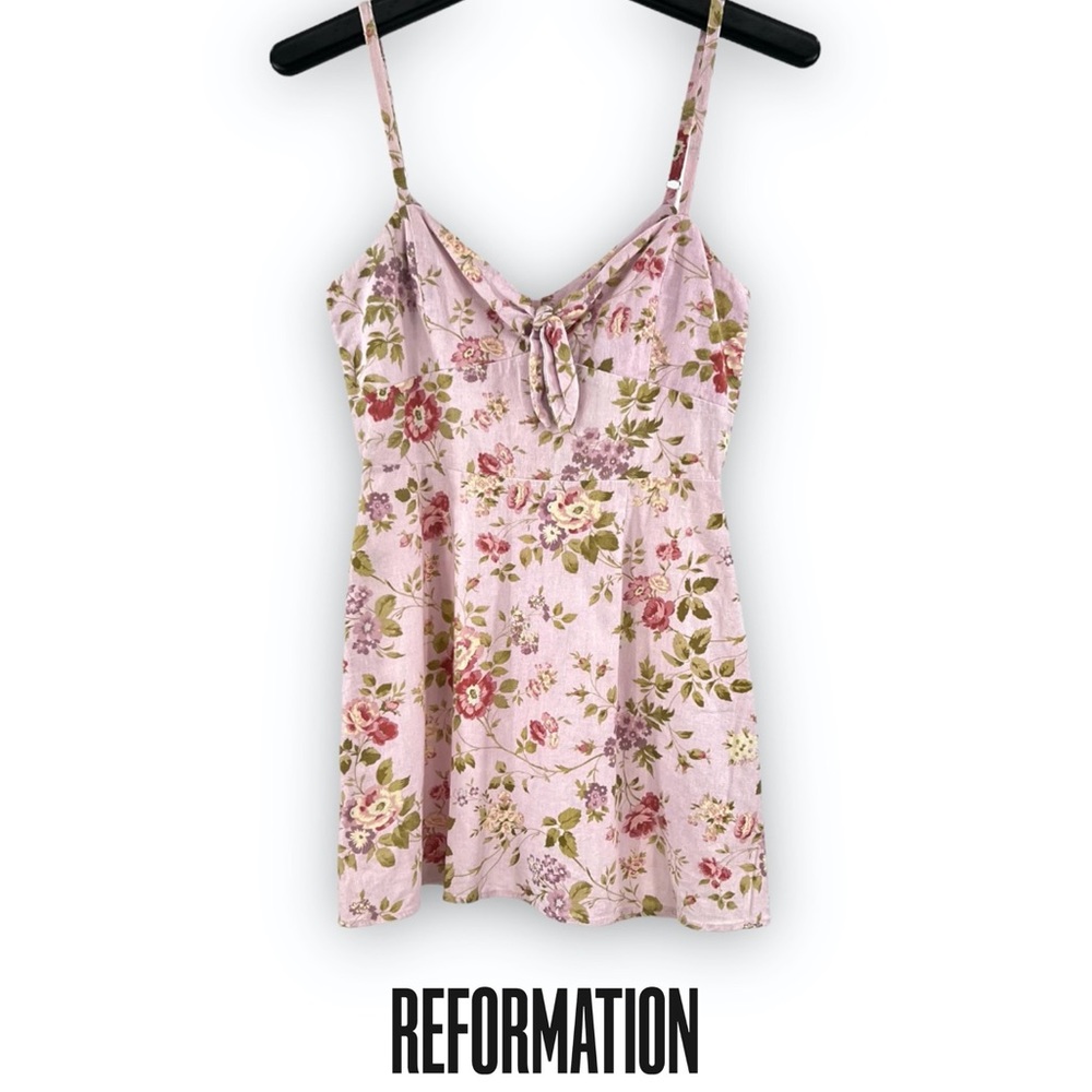 Reformation Beliz Dress in Aruba Print